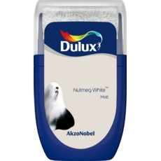 DULUX COLOUR TESTER NUTMEG WHITE 30ML