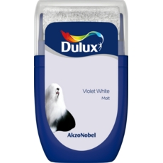 DULUX COLOUR TESTER VIOLET WHITE 30ML