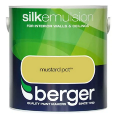 BERGER SILK EMULSION MUSTARD POT 2.5L