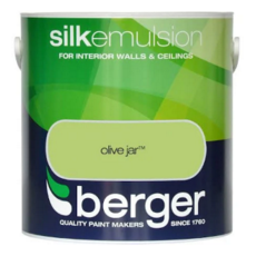 BERGER SILK EMULSION OLIVE JAR 2.5L