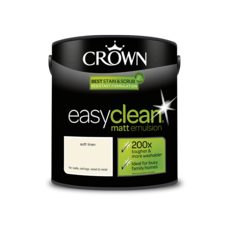 CROWN RETAIL EASYCLEAN MATT EMULSION SOFT LINEN 2.5L