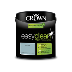 CROWN RETAIL EASYCLEAN MATT EMULSION DUCK EGG 2.5L