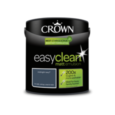 CROWN RETAIL EASYCLEAN MATT EMULSION MIDNIGHT NAVY 2.5L