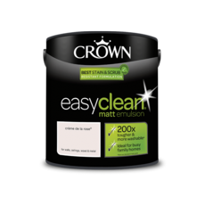 CROWN RETAIL EASYCLEAN MATT EMULSION CREME DE LA ROSE 2.5L