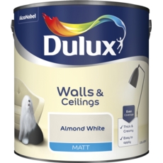 DULUX RETAIL VINYL MATT ALMOND WHITE 2.5LITRE