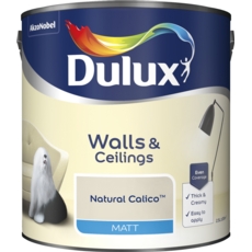 DULUX RETAIL VINYL MATT NATURAL CALICO 2.5LITRE