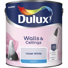 DULUX RETAIL VINYL MATT VIOLET WHITE 2.5LITRE