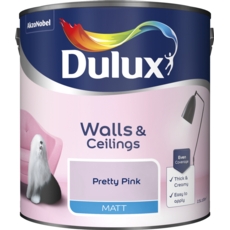 DULUX RETAIL MATT EMULSION Pretty Pink 2.5LTS