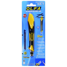 OLFA 9mm Auto Lock Snap Cutter with Pocket Clip & Blade