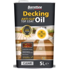 BARRETTINE DECKING ANTI SLIP DECKING OIL 5LITRE
