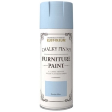 RUST-OLEUM Chalky Furniture Paint 400ml Powder Blue