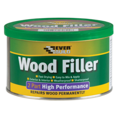 EVERBUILD WOOD FILLER 2PART LIGHT STAINABLE 500GRM