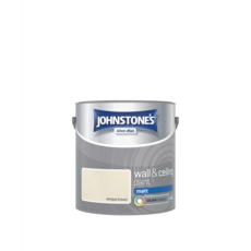 JOHNSTONE'S MATT WALL & CEILING ANTIQUE CREAM 2.5LITR