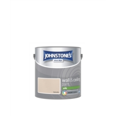 JOHNSTONE'S SILK WALLS & CEILINGS OATCAKE 2.5LITRE