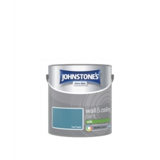 JOHNSTONE'S SILK WALLS & CEILINGS TEAL TOPAZ 2.5LTR