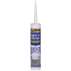 EVERBUILD BATH & KITCHEN SEALANT WHITE C3 Single Unit