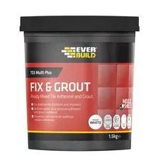 EVERBUILD 703 FIX & GROUT TILE ADHESIVE 1.5kgs