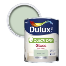 DULUX QUICK DRY GLOSS WILLOW TREE 750ML