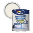DULUX WEATHERSHIELD QUICK DRY SATIN ALMOND WHITE 750ML