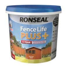 RONSEAL FENCE LIFE PLUS HARVEST GOLD 5litre