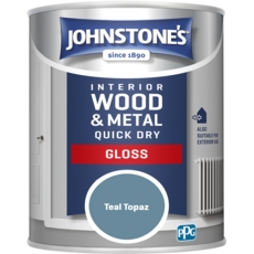 JOHNSTONE'S QUICK DRY GLOSS TEAL TOPAZ 750ML