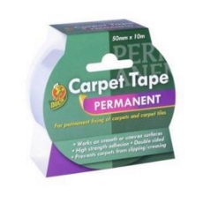 DUCK PERMANENT CARPET TAPE 50mm X 10m