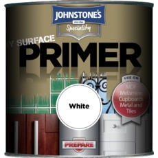 Johnstone's Prepare Any Surface Primer - White 250ml