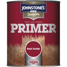 Johnstone's Prepare Anti-rust metal Primer - Red Oxide 750ml
