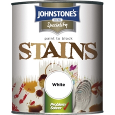 JOHNSTONE'S PROBLEM SOLVER PAINT TO COVER STAIN 750MLS