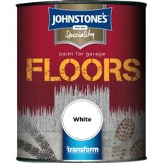 Johnstone's Transform Garage Floors Semi-gloss White 750ml