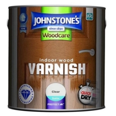 Johnstone's Indoor Wood Varnish Clear Satin 750ml