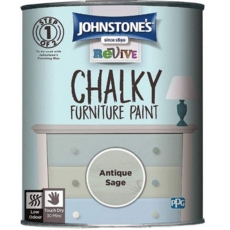 JOHNSTONE'S REVIVE CHALKY FURNITURE  ANTIQUE SAGE  750ml