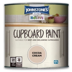 JOHNSTONE'S REVIVE CUPBOARD PAINT COCOA CREAM  750ml
