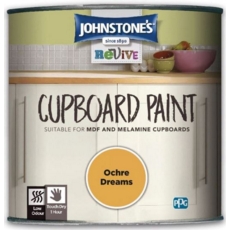 JOHNSTONE'S REVIVE CUPBOARD PAINT OCHRE DREAMS  750m