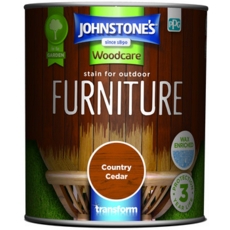 Johnstone's Stain for Outdoor Furniture County Cedar 750ml