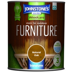 Johnstone's Stain for Outdoor Furniture Natural Oak 750ml