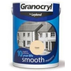 GRANOCRYL SMOOTH MASONRY CREAM 5LITRE