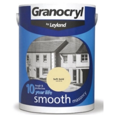GRANOCRYL SMOOTH MASONRY  SOFT GOLD 5LITRE