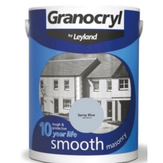 GRANOCRYL SMOOTH MASONRY SPRAY BLUE  5LITRE