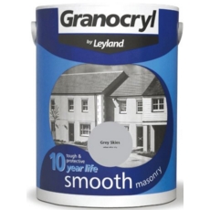 GRANOCRYL SMOOTH MASONRY GREY SKIES  5LITRE