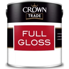 CROWN TRADE Solvent-borne Gloss BLACK 5LITRE