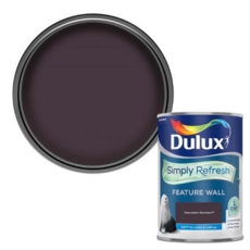 DULUX REFRESH ONE COAT FEATURE WALL DECADENT DAMSON 1.25L