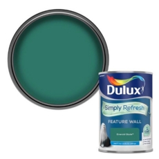 DULUX REFRESH ONE COAT FEATURE WALL EMERALD GLADE 1.25L