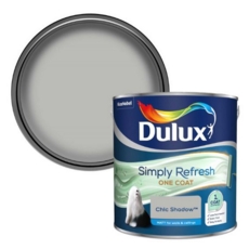 DULUX SIMPLY REFRESH ONE COAT MATT CHIC SHADOW 2.5L