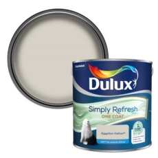DULUX SIMPLY  REFRESH ONE COAT MATT EGYPTIAN COTTON 2.5L