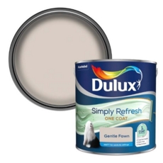 DULUX SIMPLY REFRESH ONE COAT MATT GENTLE FAWN 2.5L
