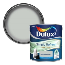 DULUX SIMPLY REFRESH ONE COAT MATT GOOSE DOWN 2.5L