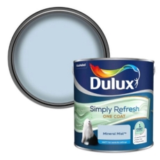 DULUX SIMPLY REFRESH ONE COAT MATT MINERAL MIST 2.5L