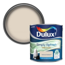 DULUX SIMPLY REFRESH ONE COAT MATT NATURAL HESSIAN 2.5L