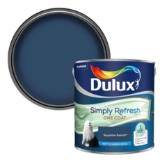 DULUX SIMPLY REFRESH ONE COAT MATT SAPPHIRE SALUTE 2.5L